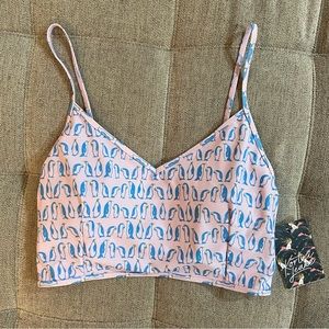 Kortni Jeane V'd Crop Top - Penguin